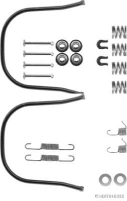 Комплектующие, тормозная колодка HERTH+BUSS JAKOPARTS J3561001