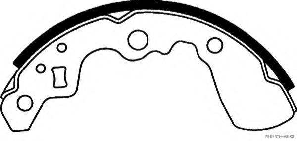 Комплект тормозных колодок DAIKIN ADK84133