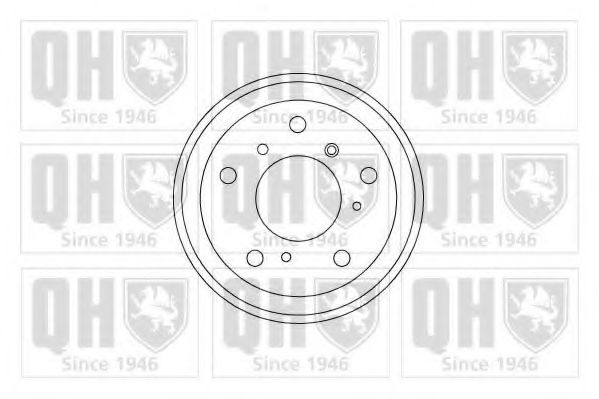 Тормозной барабан QUINTON HAZELL BDR181