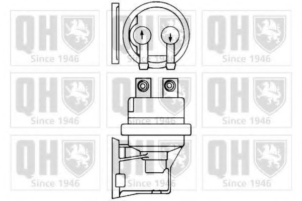 Топливный насос QUINTON HAZELL QFP511