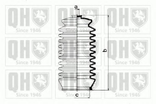 Комплект пылника, рулевое управление LEMFÖRDER 20277