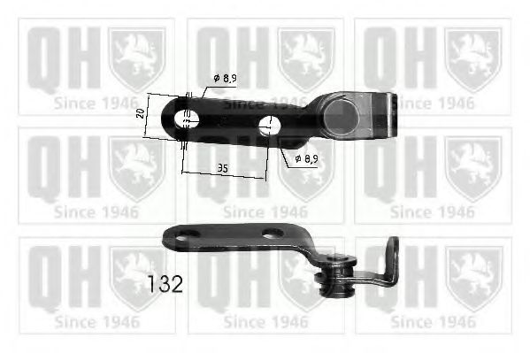 Газовая пружина, крышка багажник QUINTON HAZELL QTS840257