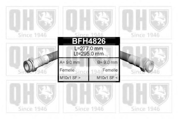 Тормозной шланг QUINTON HAZELL BFH4826