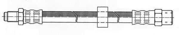 Тормозной шланг FERODO FHY2456