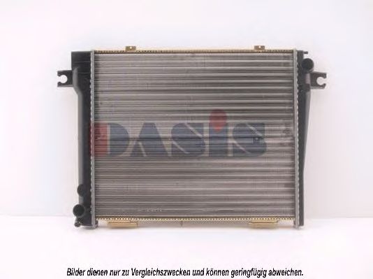 Радиатор, охлаждение двигателя BEHR HELLA SERVICE 52201