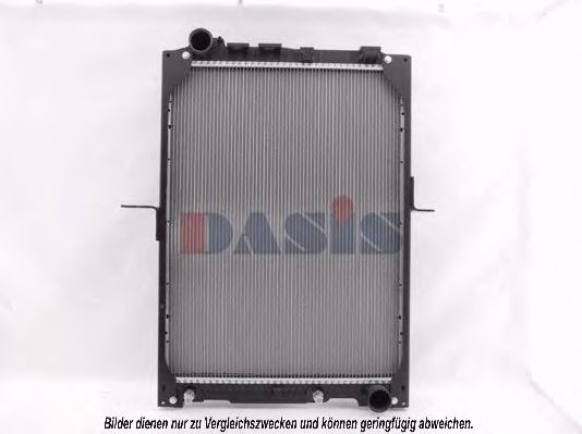 Радиатор, охлаждение двигателя AKS DASIS ME2103