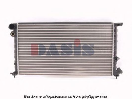 Радиатор, охлаждение двигателя AKS DASIS CNA2148