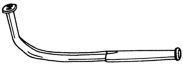 Труба выхлопного газа AKS DASIS SG12111