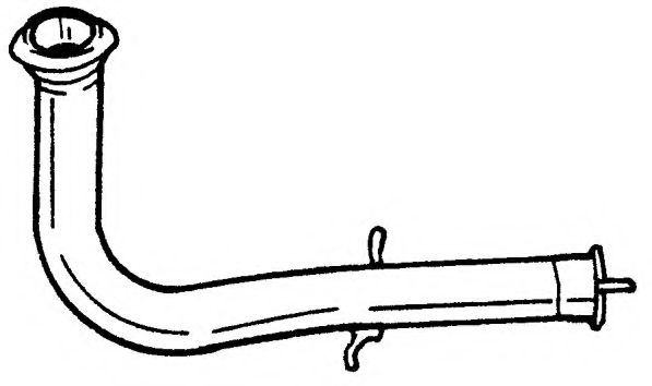 Труба выхлопного газа AKS DASIS SG25180