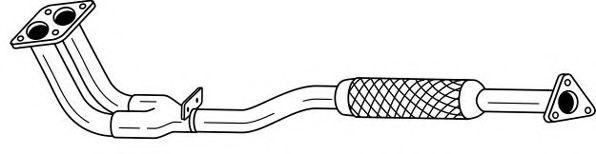 Труба выхлопного газа AKS DASIS SG23117