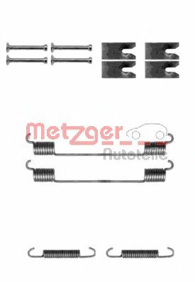 Комплектующие, тормозная колодка METZGER 105-0814