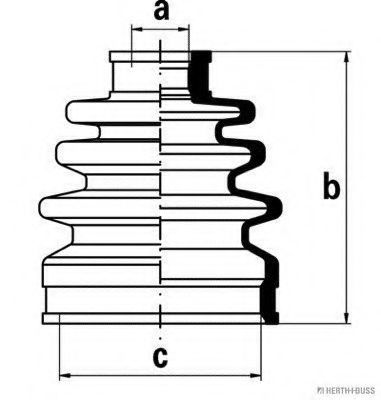 Комплект пылника, приводной вал MAGNETI MARELLI 600000063890