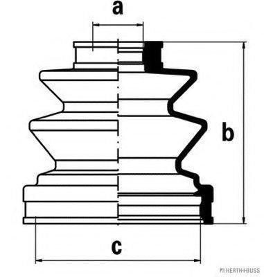 Комплект пылника, приводной вал MAGNETI MARELLI 600000065990