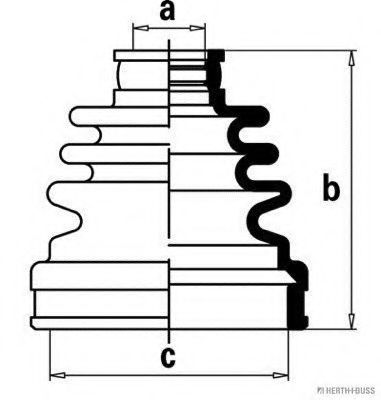 Комплект пылника, приводной вал MAGNETI MARELLI 600000066220