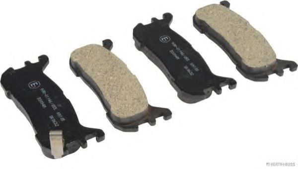 Комплект тормозных колодок, дисковый тормоз MAGNETI MARELLI 600000100510