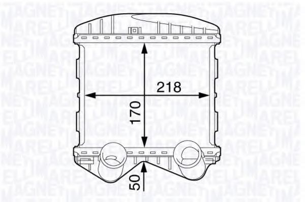 Интеркулер MAGNETI MARELLI 351319202340