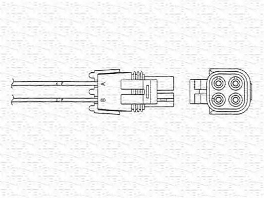 Лямбда-зонд MAGNETI MARELLI 460002142610