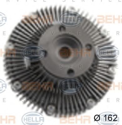 Сцепление, вентилятор радиатора BEHR HELLA SERVICE 8MV376758641