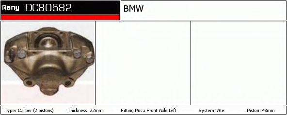 Тормозной суппорт DELCO REMY DC80582