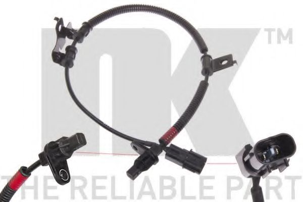 Датчик, частота вращения колеса NK 293517