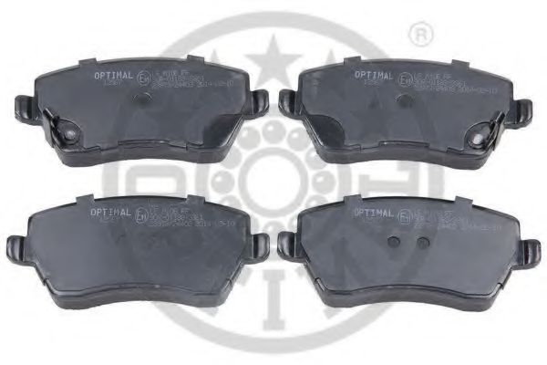 Комплект тормозных колодок, дисковый тормоз OPTIMAL 12567