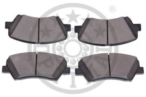 Комплект тормозных колодок, дисковый тормоз OPTIMAL 25116