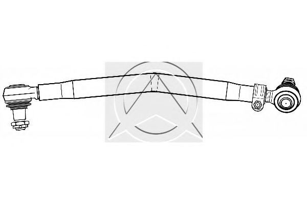 Продольная рулевая тяга SIDEM 20038