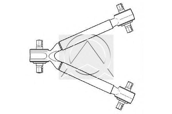 Рычаг независимой подвески колеса, подвеска колеса SIDEM 50644