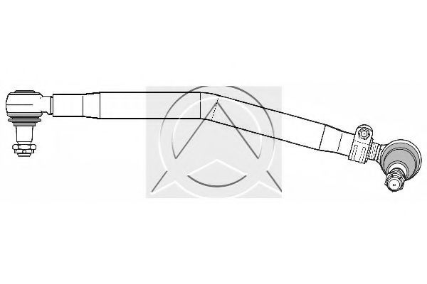 Продольная рулевая тяга SIDEM 6137