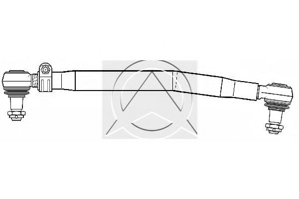 Продольная рулевая тяга SIDEM 6634