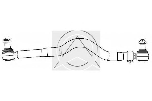 Продольная рулевая тяга SIDEM 680130