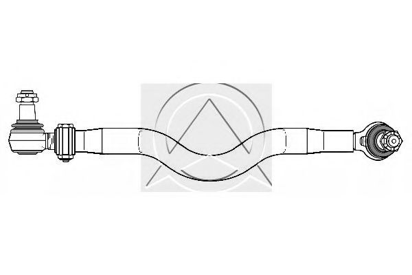 Продольная рулевая тяга SIDEM 680133