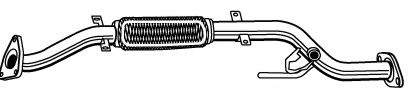 Труба выхлопного газа FONOS 07555