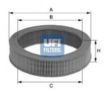 Воздушный фильтр UFI 27.581.00