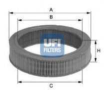 Воздушный фильтр UFI 27.582.00