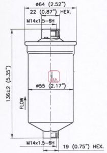 Топливный фильтр SOFIMA S 1770 B