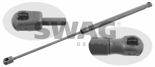 Газовая пружина, крышка багажник SWAG 70 92 8041