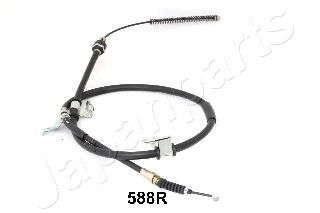 Трос, стояночная тормозная система JAPANPARTS BC-588R