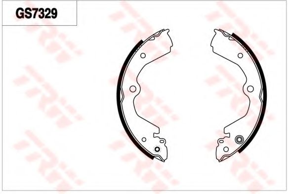 Комплект тормозных колодок TRW GS7329