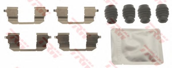 Комплектующие, колодки дискового тормоза TRW PFK676