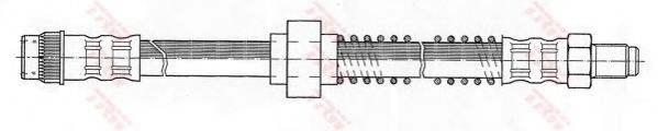 Тормозной шланг TRW PHB400