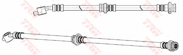 Тормозной шланг TRW PHD972