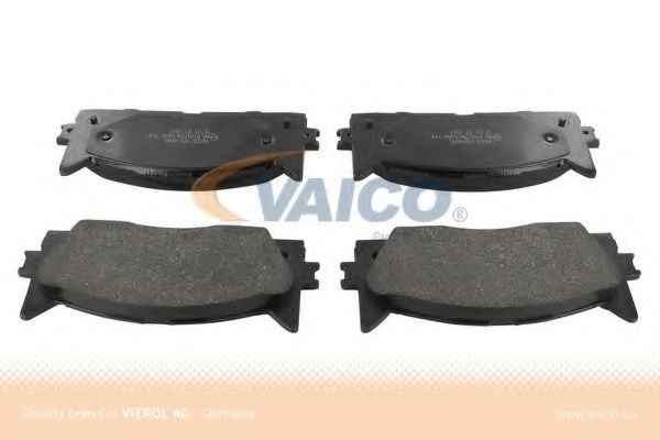 Комплект тормозных колодок, дисковый тормоз VAICO V70-0091