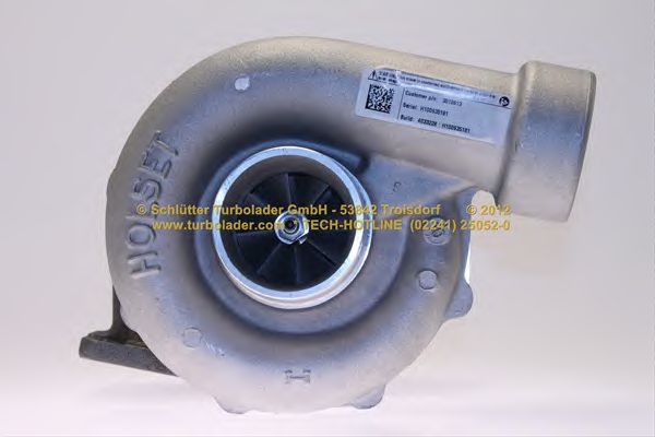 Компрессор, наддув SCHLÜTTER TURBOLADER 186-00470