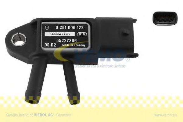 Датчик, давление выхлопных газов VEMO V24-72-0128
