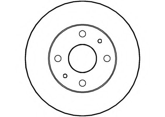 Тормозной диск NATIONAL NBD213