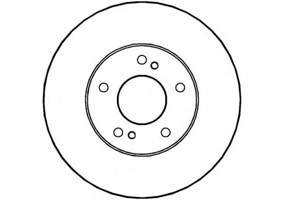 Тормозной диск NATIONAL NBD368