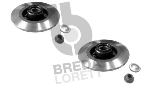 Тормозной диск BREDA  LORETT DFM0005