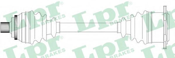 Приводной вал LPR DS14190