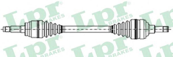 Приводной вал LPR DS19011